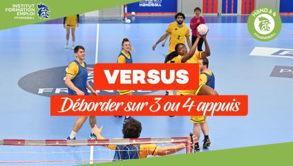 VERSUS - Séance 11 - Déborder sur 3 ou 4 appuis